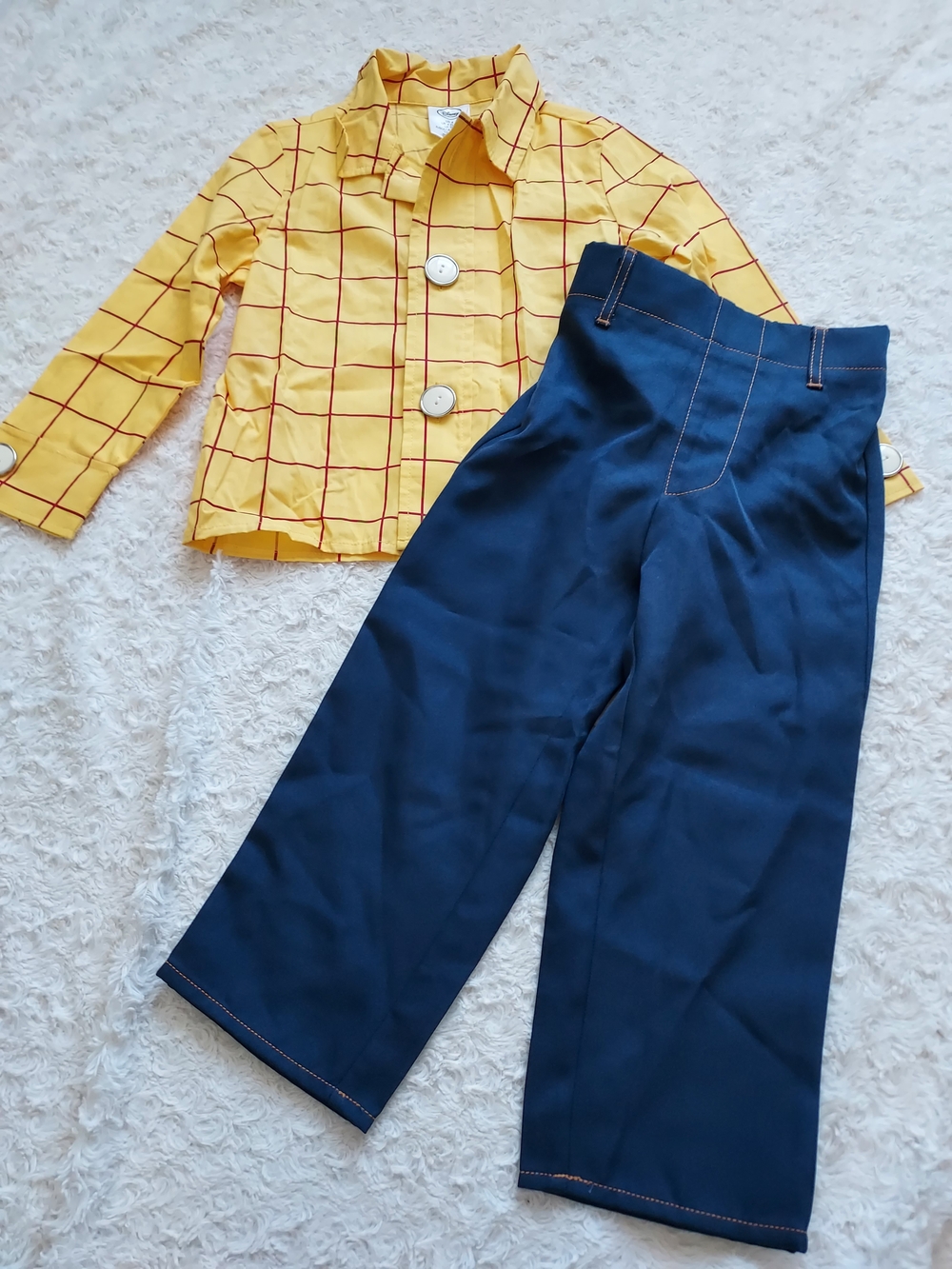 Disney Collection Toy Story Sherrif Woody Dress Up Costume Halloween Play Size 4